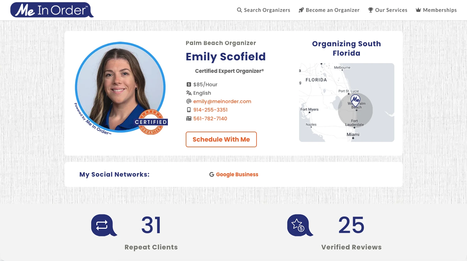 Emily S Me In Order Page